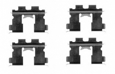 HELLA PAGID 8dz355205341 -  Комплектующие, колодки дискового тормоза